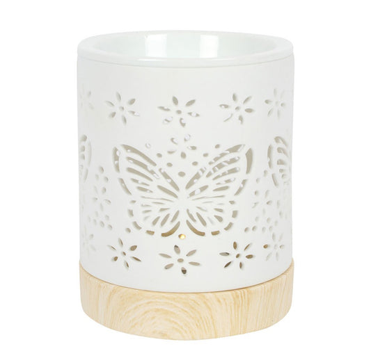 Matte Ceramic Butterfly Burner