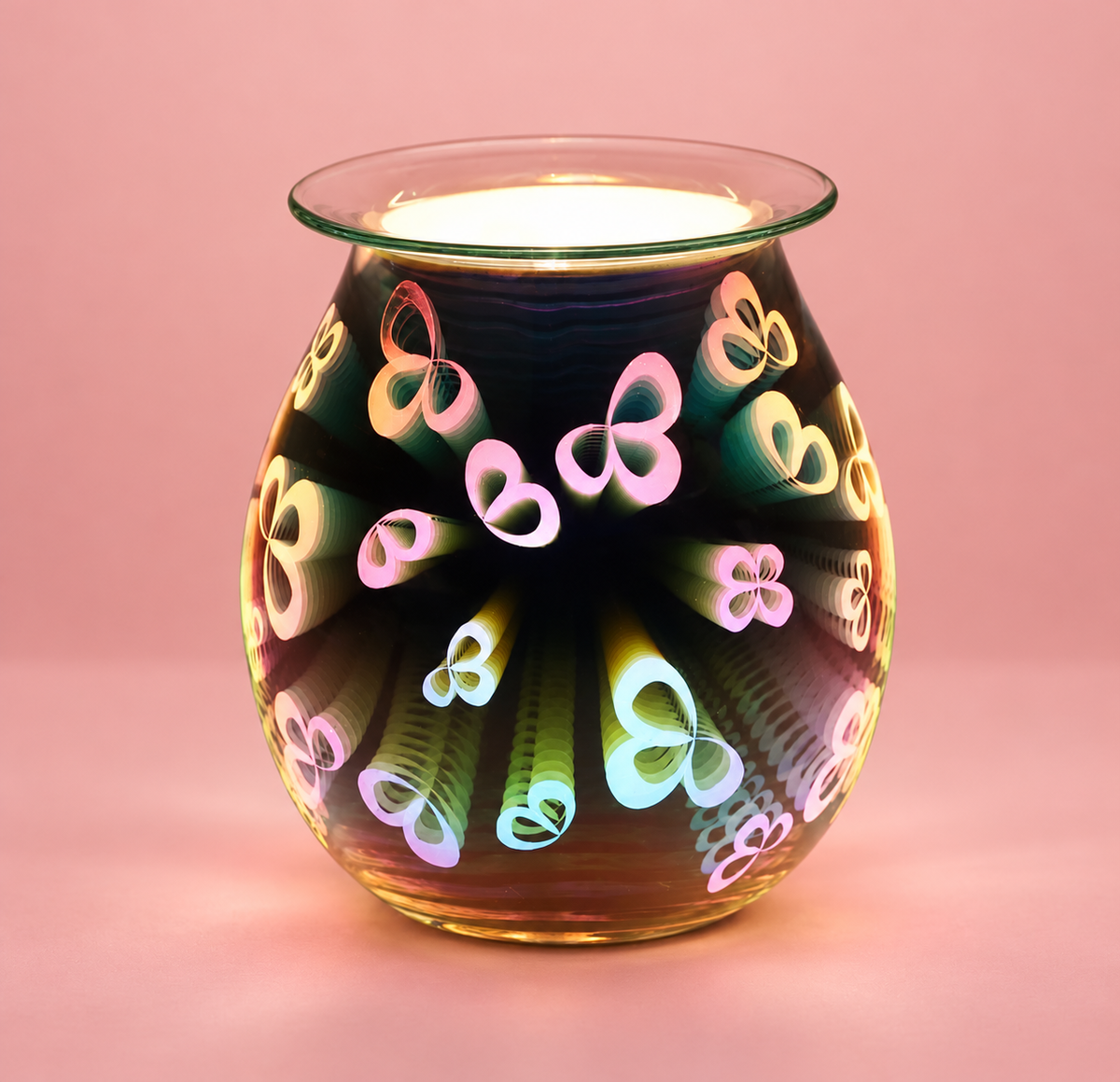 3D Flower Petal Electric Burner