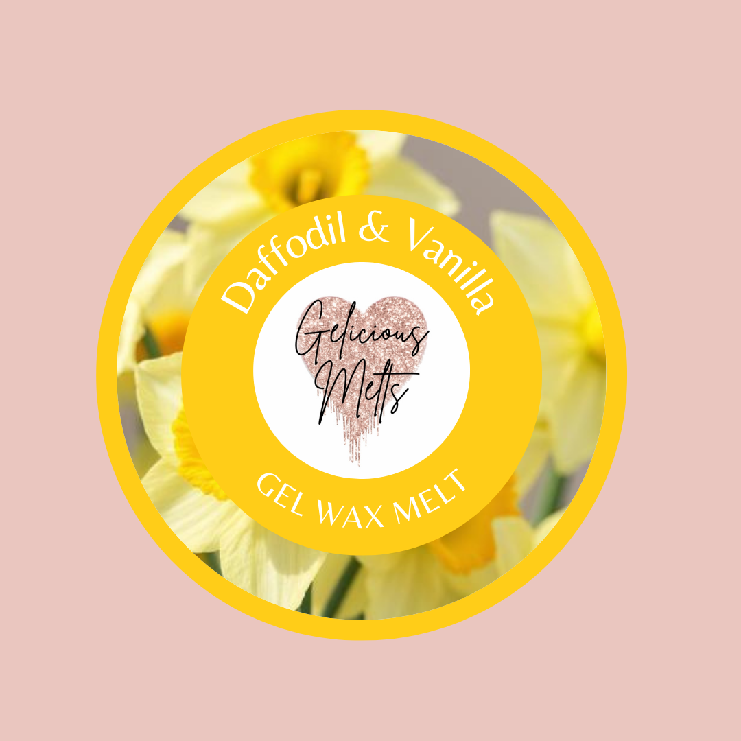 Daffodil & Vanilla Gel Wax Melt