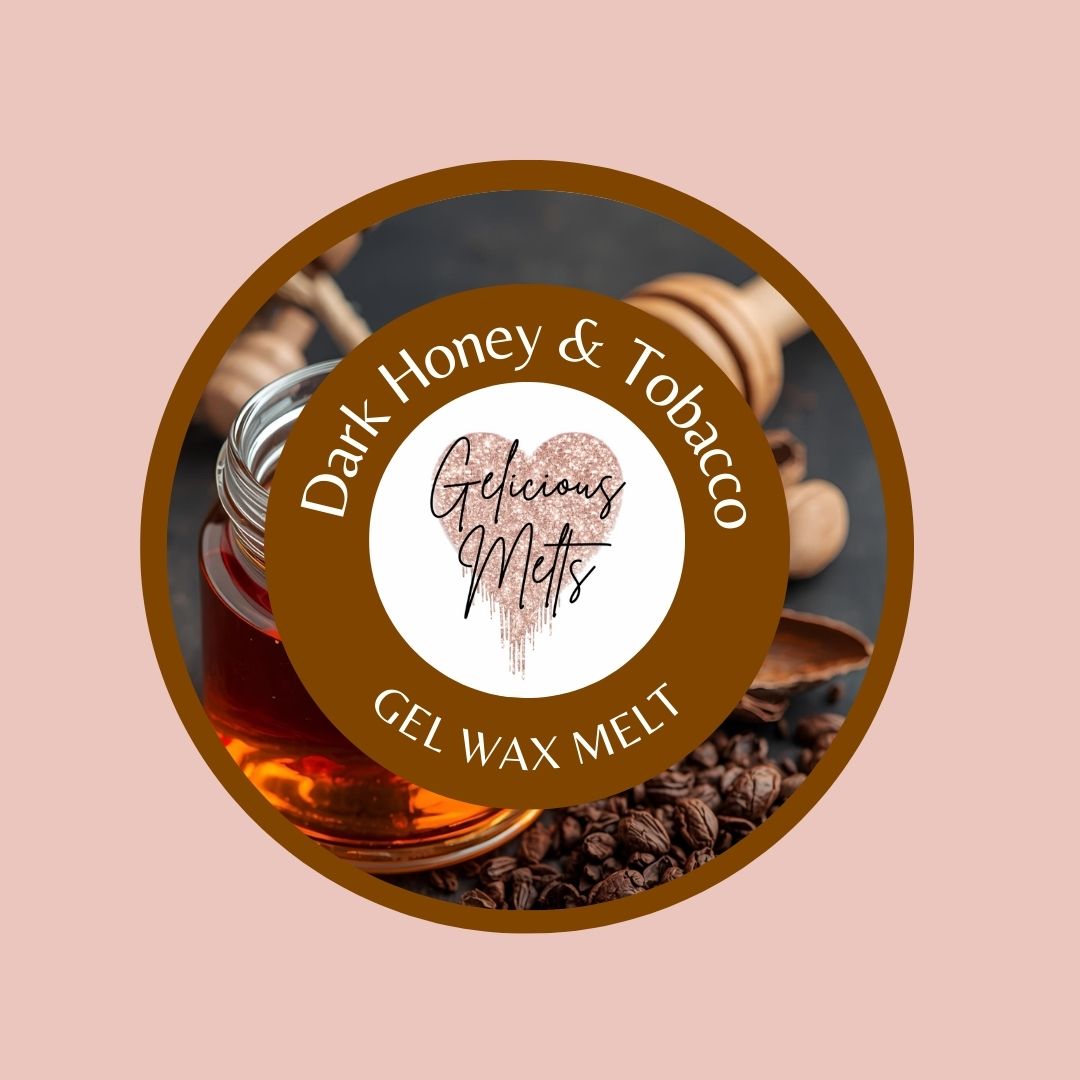 Dark Honey & Tobacco Gel Wax Melt