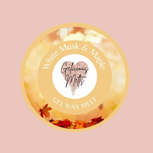 White Musk & Maple Gel Wax Melt